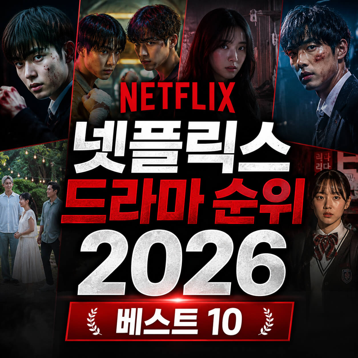 넷플릭스 드라마 순위 2026 베스트 10